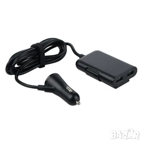 Разклонител за запалка с 4 USB порта