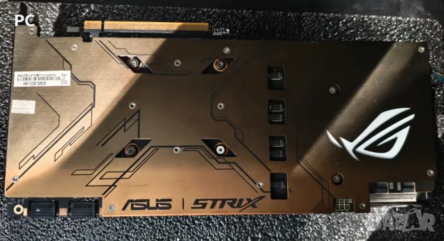 Видео карта GTX 1080TI ASUS STRIX 11GB със забележка, снимка 2 - Видеокарти - 54280240