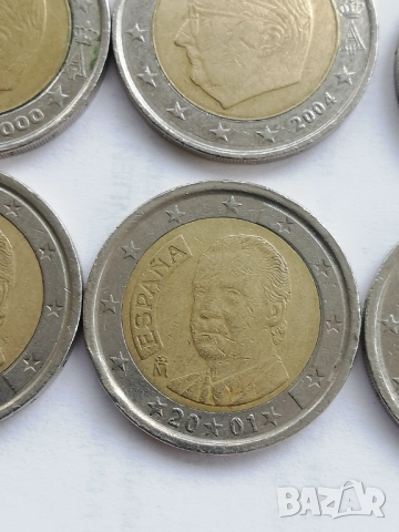 лот от 22 монети от 2 евро различни държави, снимка 15 - Нумизматика и бонистика - 47791967