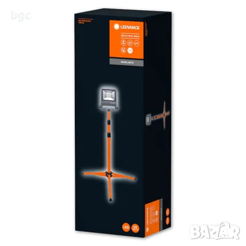 Прожектор LED със стойка Ledvance Tripod, 50W, 2700 lm, A+, Неутрална температура (4000K), IP65/IP44, снимка 3 - Прожектори - 50374122
