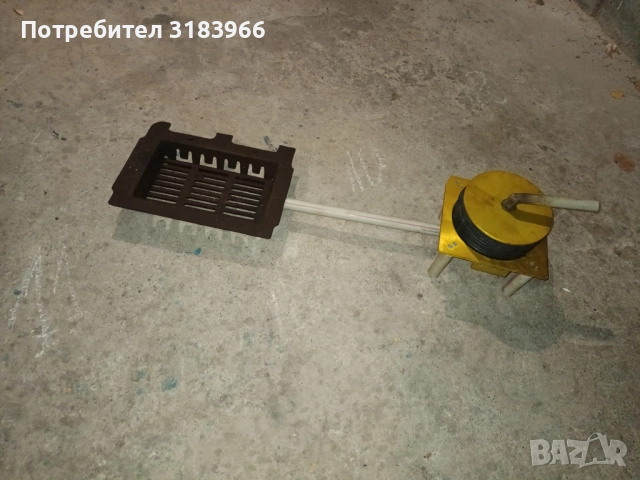 голяма ковашка наковалня и оджак с ръчно духало