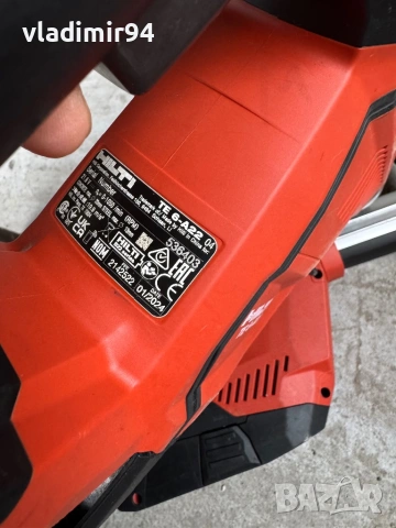 Hilti TE 6-A22 перфоратор 2024., снимка 7 - Перфоратори - 53413324