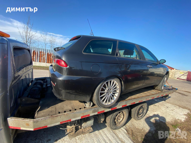 Alfa Romeo 156 Sportwagon 1.9 jtd 16v facelift кожа алфа ромео , снимка 6 - Автомобили и джипове - 36332938