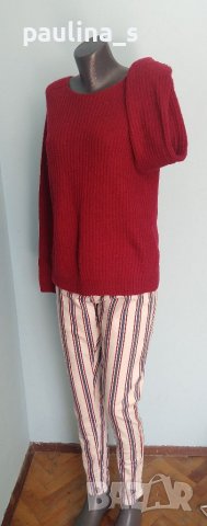Пухкав дизайнерски пуловер от мохер и примеси "samsoe & samsoe"®, снимка 10 - Блузи с дълъг ръкав и пуловери - 40154204