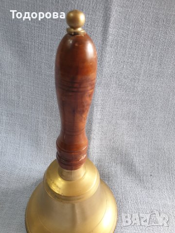 Голяма камбана - звънец на разсилния., снимка 3 - Антикварни и старинни предмети - 42389460