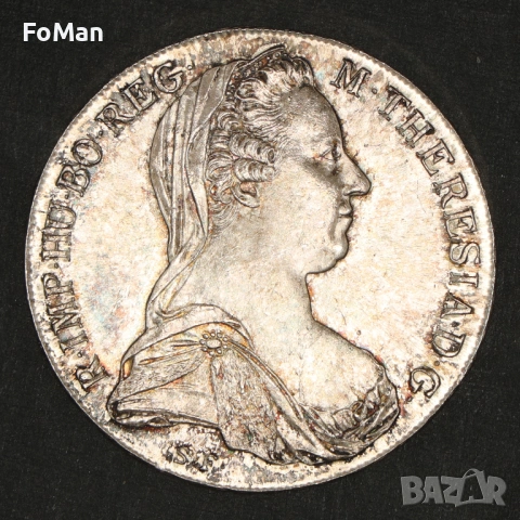 1 талер 1780 година Австрия сребро