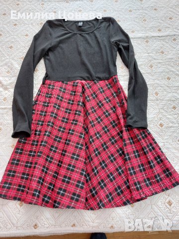 карирана рокличка, снимка 2 - Рокли - 41891245