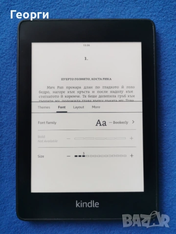 Kindle Paperwhite 10 Gen. PQ94WIF WiFi, Bluetooth, 6in, с подсветка, снимка 7 - Електронни четци - 53393883