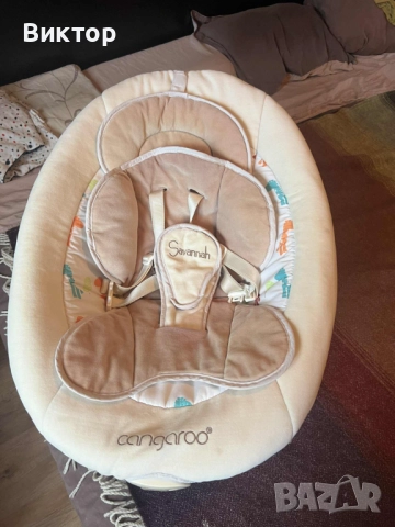 Cangaroo Savannah - Електрическа люлка, снимка 4 - Детски шезлонги - 52600788