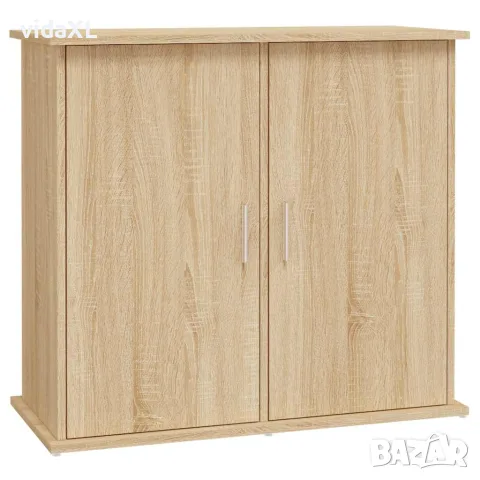 vidaXL Стойка за аквариум, дъб сонома, 81x36x73 см, инженерно дърво