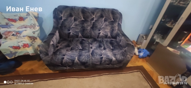 диван с функция сън, снимка 4 - Дивани и мека мебел - 52655262