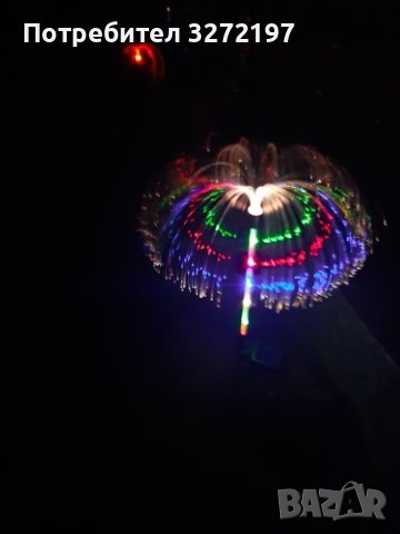 Соларна лампа медуза,7 цвята, снимка 5 - Соларни лампи - 41855750