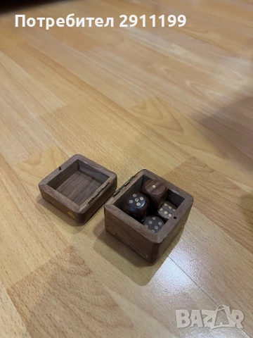 Дървени зарове, 6 бр., снимка 5 - Други игри - 48487700