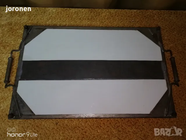 Старинен поднос, снимка 5 - Антикварни и старинни предмети - 49323126