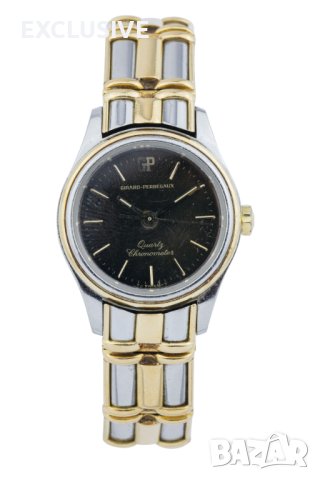 Швейцарски часовник Girard Perregaux с златна верижка/ 18к/ 750, снимка 2 - Дамски - 41675612