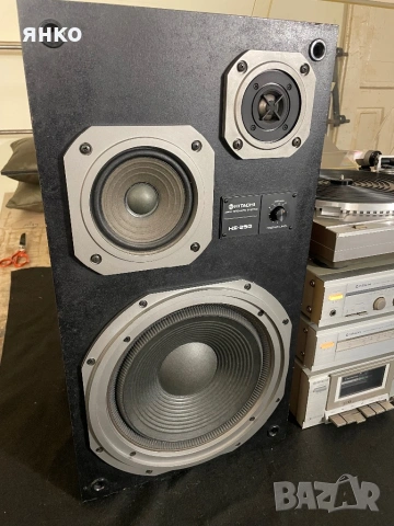 Hitachi грамофон усилвател дек тонколони, снимка 8 - Аудиосистеми - 53750008