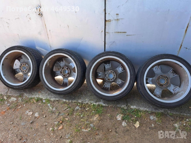 Джанти с гуми 18 5х112 BORBETH H , снимка 4 - Гуми и джанти - 52394526