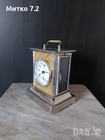 настолен  часовник с латерна JUNGHANS - Жокер, снимка 4 - Антикварни и старинни предмети - 39697233