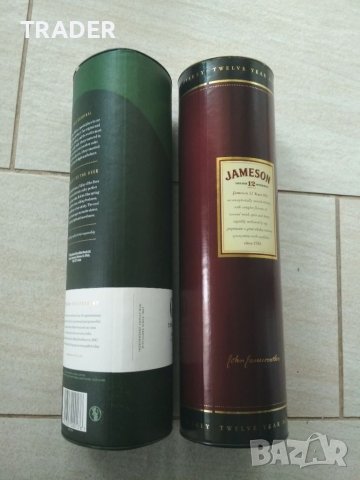 Кутия от уиски JAMESON 1780  12 YO  Glenfidich 700мл, снимка 2 - Други - 39062883
