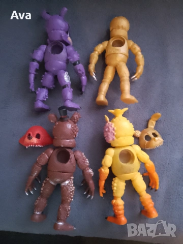 Five nights of Fredy figures, снимка 4 - Фигурки - 53455329