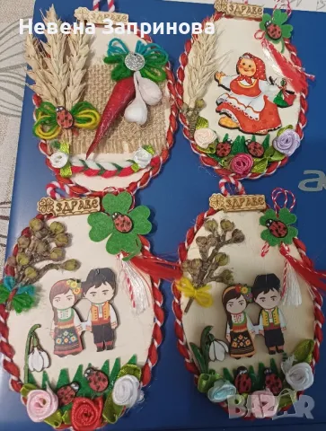 Мартеници, снимка 4 - Декорация за дома - 48724662