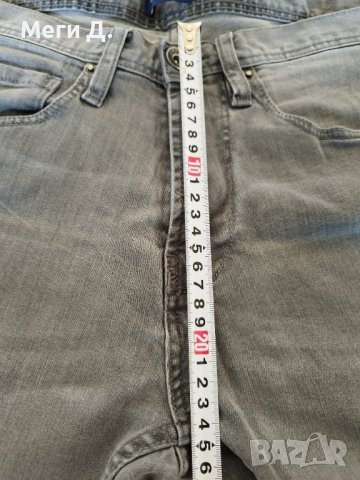 Дамски сиви дънкови панталонки M+подарък, снимка 6 - Къси панталони и бермуди - 41376705