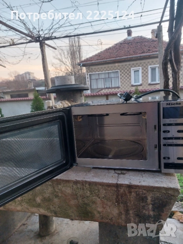 Продавам микровълнова фурна MIELE M 626 EG, 26 литра, снимка 4 - Микровълнови - 52711336