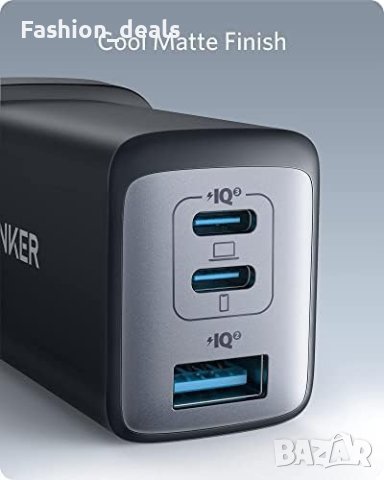 Нов Anker щепсел 3-портово бързо компактно USB C зарядно устройство Стенен адаптер, снимка 6 - Друга електроника - 42267650