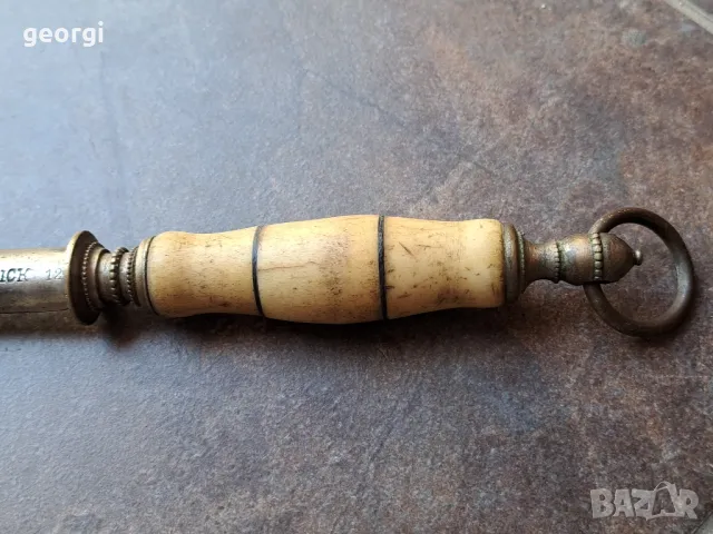 стар немски плосък масат точило за ножове F. Dick    25/4, снимка 3 - Колекции - 50150000