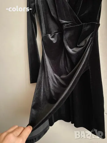 Велвет рокля Zara, снимка 3 - Рокли - 48137456