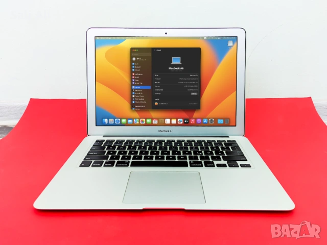 MacBook Air 13 A1466 240GB | 82% Батерия | 4GB RAM | Ventura, снимка 8 - Лаптопи за работа - 53100233