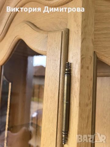 Витрина МАСИВ Рустикал- тясна, снимка 2 - Секции и витрини - 53624945