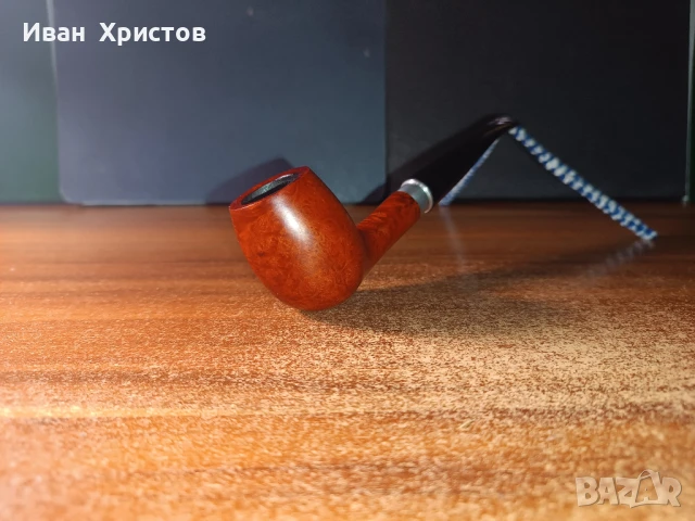 Лула от Олександр Антоненко - Билярд, красива, ръчно направена лула, като НОВА!!! 