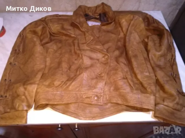 Salem CUIR VÉRITABLE  женско яке винтидж марково рокерско  естествена кожа размер №42