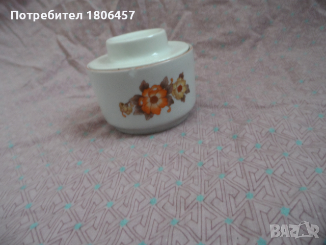 порцеланова захарница 2, снимка 2 - Антикварни и старинни предмети - 36325938