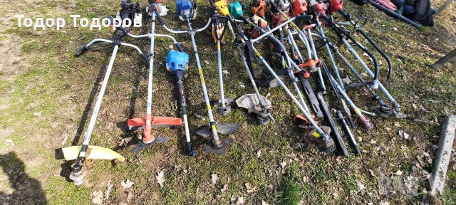 Тример за трева 17 броя бензинови, снимка 7 - Градинска техника - 53692875