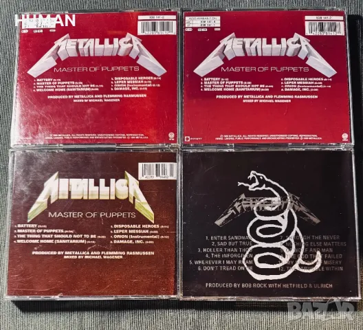 Metallica , снимка 8 - CD дискове - 50318234