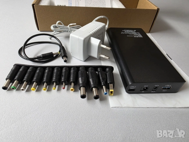 65W Универсална преносима батерия за лаптоп и телефон. TalentCell Power Bank NB7102, снимка 11 - Лаптоп аксесоари - 52370371