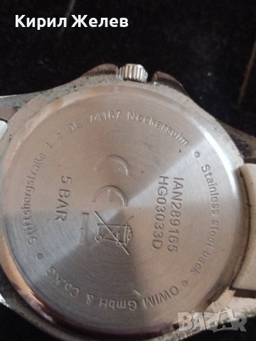 ДАМСКИ ЧАСОВНИК МНОГО КРАСИВ СТИЛЕН ДИЗАЙН С СИЛИКОНОВА КАИШКА И КРИСТАЛИ СВАРОВСКИ 33314, снимка 6 - Дамски - 38780551