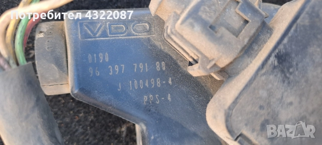 Потенциометър за газ от Пежо / Peugeot 206 2.0HDI 90к.с RHY , снимка 3 - Части - 51488809