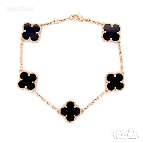 Златна мъжка гривна Cleef 10,07гр. 21,0см. 14кр. проба:585 модел:33329-1, снимка 1