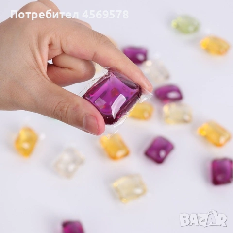 🌟 Капсули за пране за бели и цветни дрехи 🌟 50 броя - МИКС! 🌟, снимка 3 - Перилни препарати и омекотители - 51724459