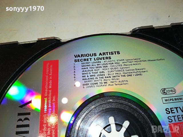 SECRET LOVERS COLUMBIA CD 2103231342, снимка 12 - CD дискове - 40082309