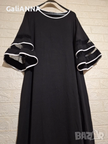 НОВА СТРАХОТНА ЕЛЕГАНТНА РОКЛЯ 3XL-4XL, снимка 4 - Рокли - 51637530