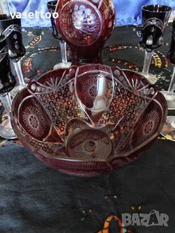 Румънски комплект за вино, снимка 5 - Сервизи - 42009628