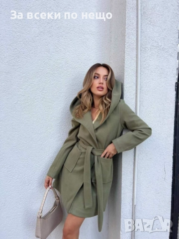 Black Weekend💯✅🖤Дамско Палто - 2 Цвята Код A1182, снимка 2 - Палта, манта - 52675932