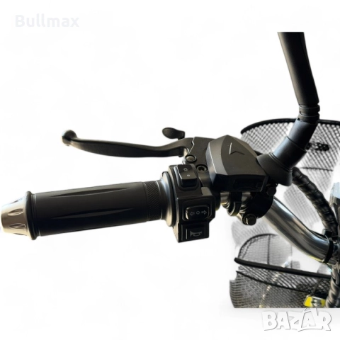  Електрическа триколка Fullmax H1 Traffic 750W, 48V/12Ah, Предно Предаване, Подсилена, 3 скорости, снимка 9 - Инвалидни скутери - 52569932