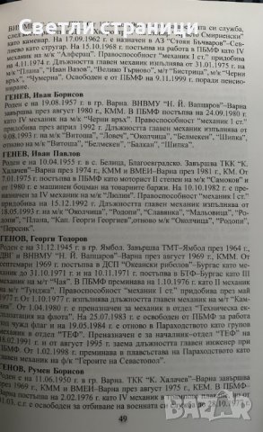 Алманах на капитаните и главните механици от параходство "Български морски флот" 1892 - 2002, снимка 4 - Други - 41124648