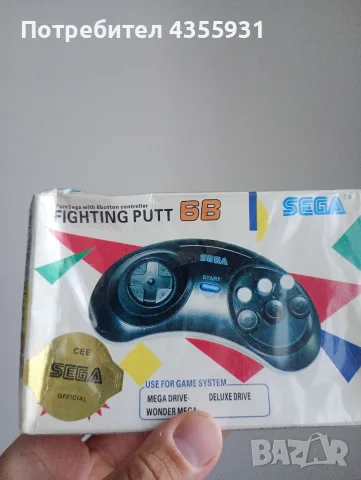 Нови Джойстици Sega Mega drive 2 стара  телевизионна игра 