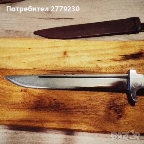 Касапски нож ръчна изработка на Габровски майстор Нов!, снимка 5 - Ножове - 49967164